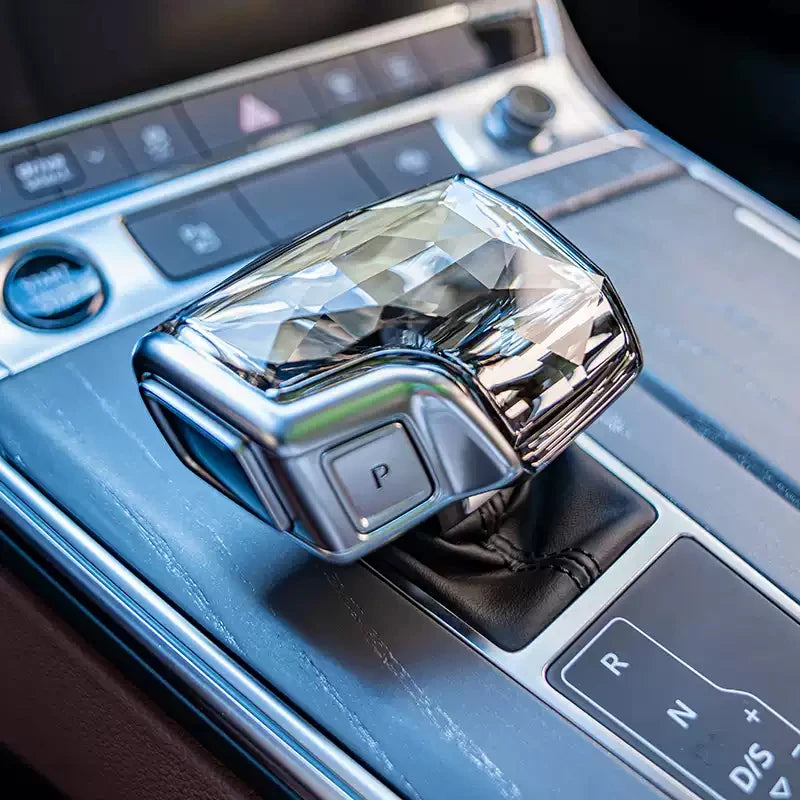 Pommeau Vitesse Cristal Audi Q7 4M A6 C8 Q8 SQ5 A5 A4 B9 - vue de face - Becquet Voiture