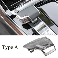 Pommeau Vitesse Cristal Audi Q7 4M A6 C8 Q8 SQ5 A5 A4 B9 - vue de profil 2 - Becquet Voiture