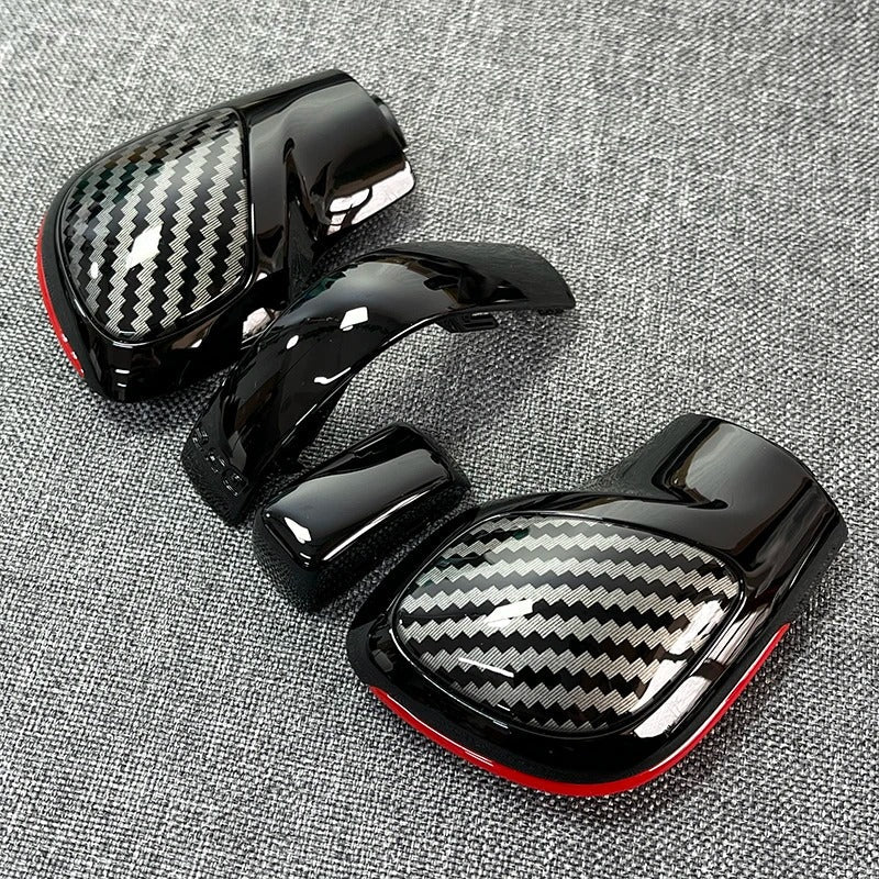 Pommeau Vitesse DSG Cuir Alcantara VW Golf 6 7 GTI - vue de face 2 - Becquet Voiture