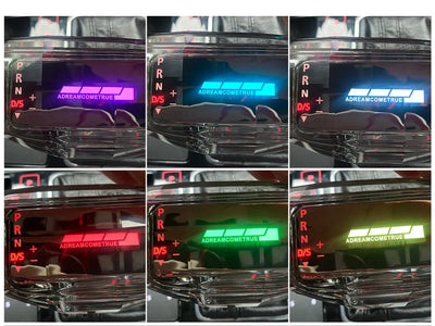 Pommeau Vitesse LED Cristal Audi A6 A4 Q5 Q7 A3 A5 A7 - vue de trois-quarts 2 - Becquet Voiture
