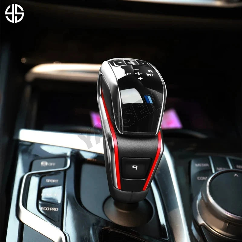 Pommeau Vitesse M Performance BMW Série 5 6 7 X3 X4 - vue de face - Becquet Voiture