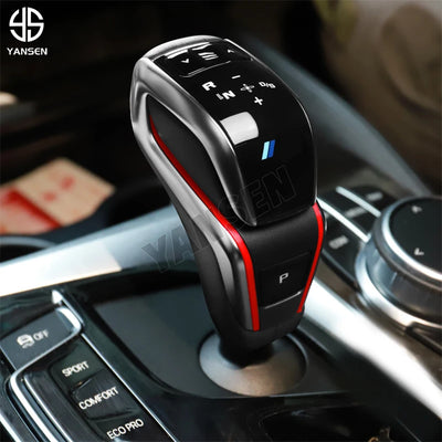Pommeau Vitesse M Performance BMW Série 5 6 7 X3 X4 - vue de profil - Becquet Voiture