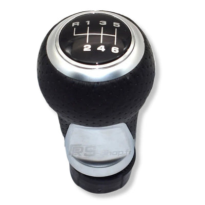 Pommeau Vitesse Manuel Cuir Audi VW 12mm - packshot studio - Becquet Voiture