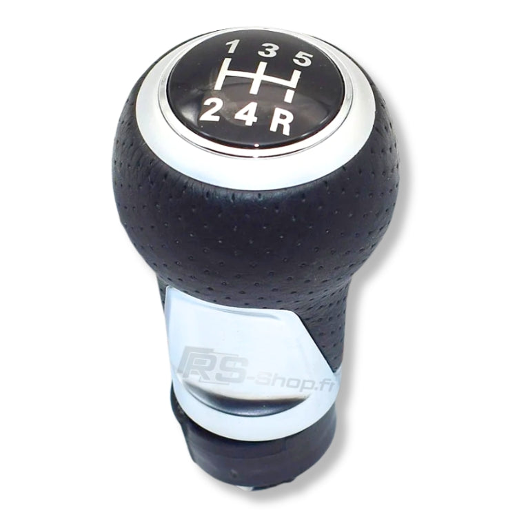 Pommeau Vitesse Manuel Cuir Audi VW 12mm - vue rapprochée - Becquet Voiture