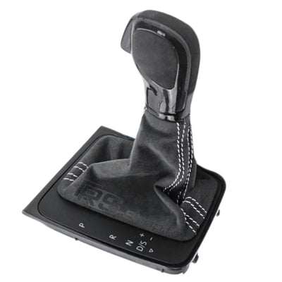 Pommeau Vitesse + Soufflet DSG VW Golf 7 GTI R - vue de dessus - Becquet Voiture