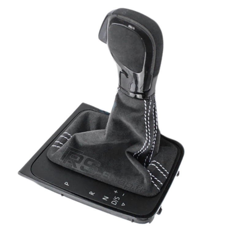 Pommeau Vitesse + Soufflet DSG VW Golf 7 GTI R - vue de dessus - Becquet Voiture