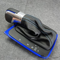 Pommeau Vitesse + Soufflet DSG VW Golf 7 GTI R - vue de face 3 - Becquet Voiture