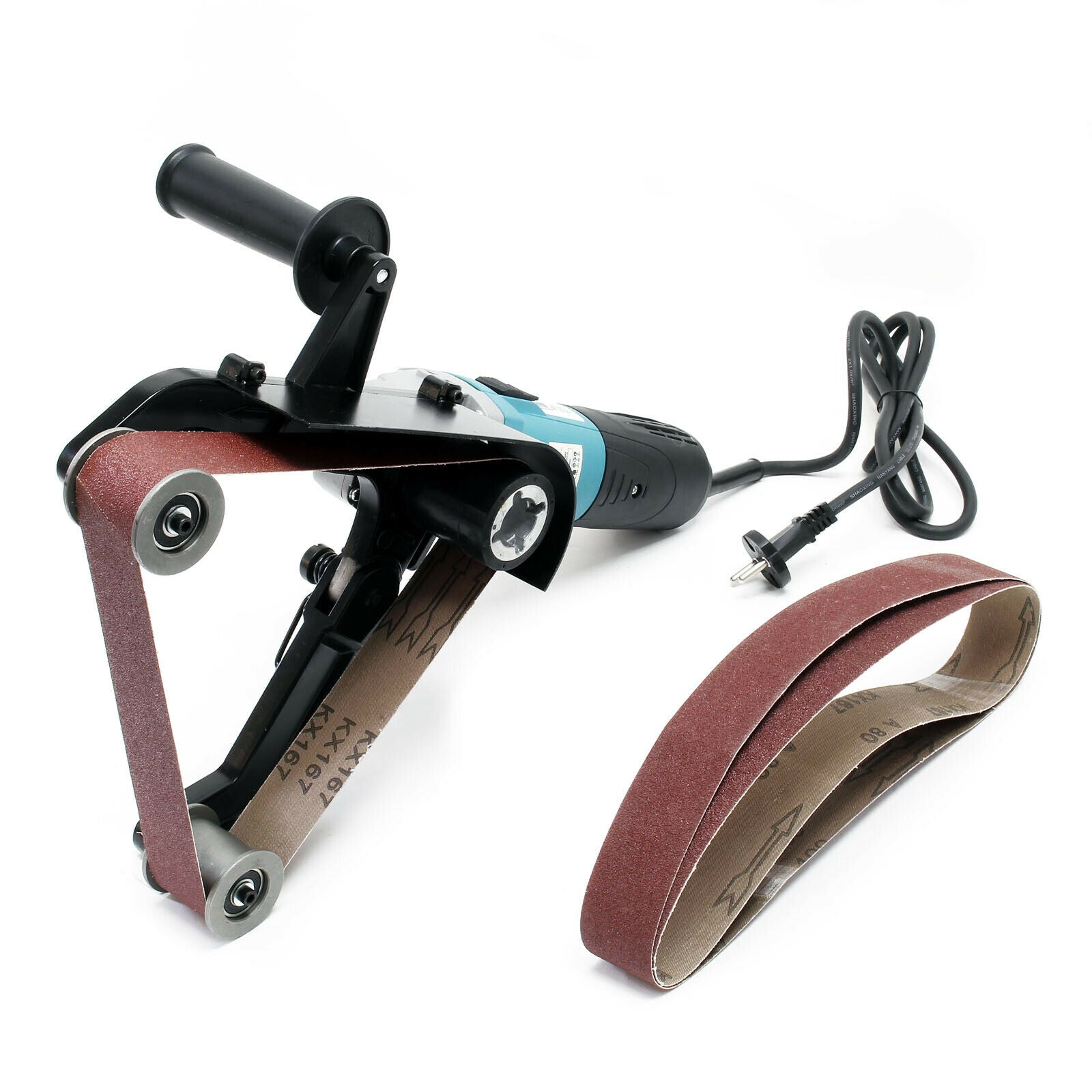 Ponceuse a Bande 760mm 1300W Pro - vue de face - Becquet Voiture