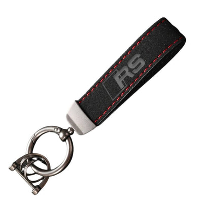 Porte Clé Audi Logo Métal Noir Modèles Variés - vue arrière 2 - Becquet Voiture