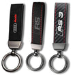 Porte Clé Audi Logo Métal Noir Modèles Variés
