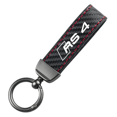 Porte Clé Audi Logo Métal Noir Modèles Variés - vue rapprochée 2 - Becquet Voiture