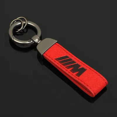 Porte Clé BMW M Power Alcantara - vue arrière - Becquet Voiture