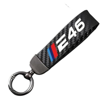 Porte Clé BMW Série E Carbone M Performance - vue de face - Becquet Voiture