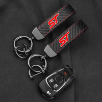 Porte Clé Ford ST Line Carbone - vue arrière - Becquet Voiture
