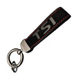 Porte Clé TSI Alcantara VW Golf Surpiqûres Rouge