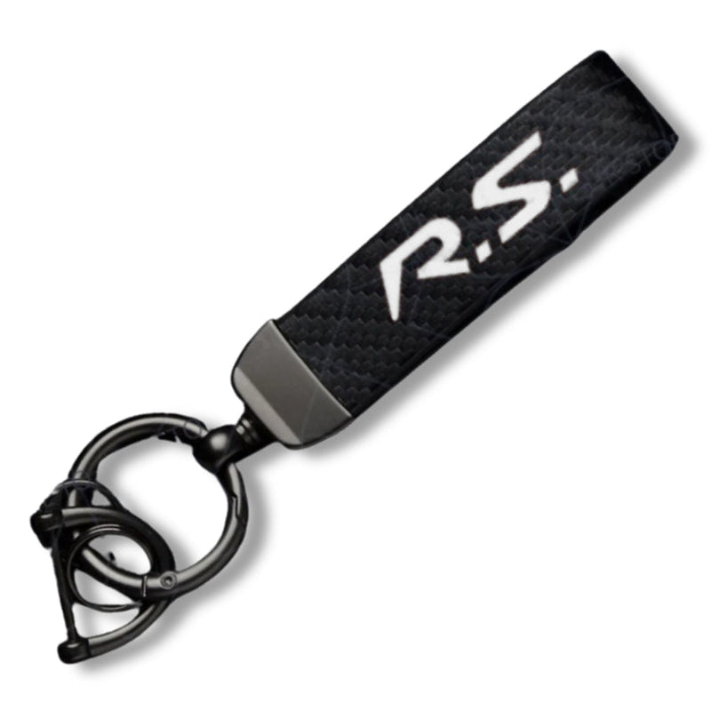 Porte-Clés Renault Sport RS GT Noir - vue de face - Becquet Voiture
