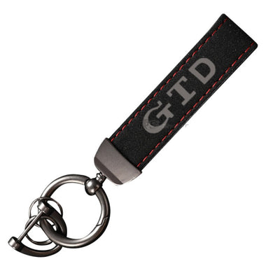Porte-Clés VW Golf GTD Alcantara - vue de face - Becquet Voiture