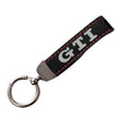 Porte-Clés VW Golf GTI Alcantara Noir Rouge
