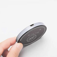Porte-gobelet LED Buick 7 couleurs USB éclairage intérieur - vue de trois-quarts - Becquet Voiture