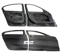 Portes Fibre Carbone BMW G80 M3 4 Pièces - vue de face - Becquet Voiture