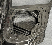 Portes Fibre Carbone BMW G80 M3 4 Pièces - vue de trois-quarts - Becquet Voiture