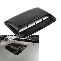 Prise d'Air de Capot Décorative Universelle Aspect Carbone - vue de profil - Becquet Voiture