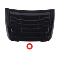 Prise d'Air de Capot Ford Ranger 2015-2022 Noir Brillant - vue arrière - Becquet Voiture