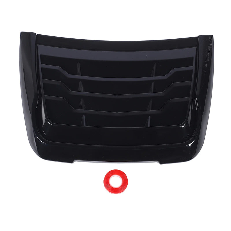 Prise d'Air de Capot Ford Ranger 2015-2022 Noir Brillant - vue arrière - Becquet Voiture