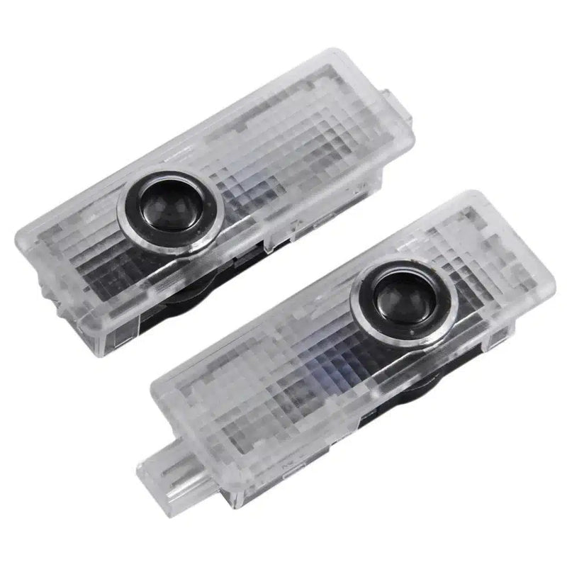 Projecteur de logo voiture personnalisé LED 2 pcs haute définition - installé sur véhicule - Becquet Voiture