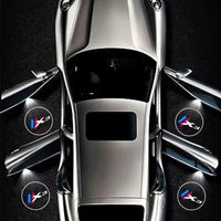 Projecteur LED de Portière Logo BMW (Lot de 2) - vue arrière - Becquet Voiture