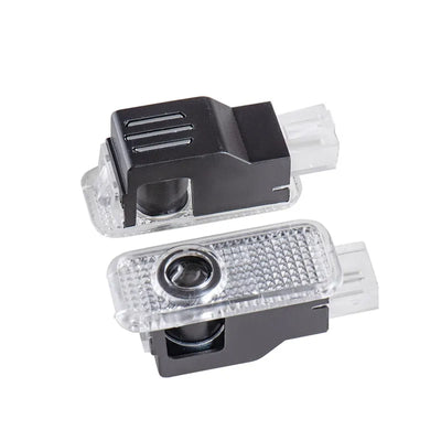 Projecteur LED Porte Logo Bentley 2 Pièces - vue de profil - Becquet Voiture