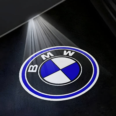 Projecteur LED Porte Logo BMW M Intensité - vue arrière - Becquet Voiture