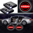 Projecteur LED Porte Sans Fil Nissan - Pack 2 pièces
