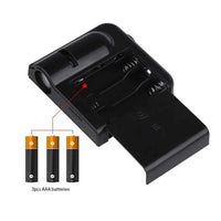 Projecteur Porte Voiture LED Sans Fil Logo Personnalisé - vue arrière - Becquet Voiture