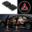 Projecteurs de porte LED Mitsubishi Lot 2 logo projeté au sol