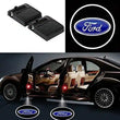 Projecteurs LED porte Ford 2x avec logo — Sans fil auto