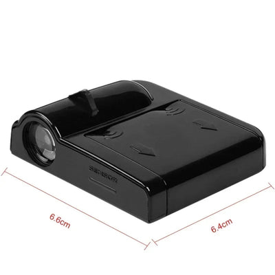 Projecteurs LED Porte Logo Renault RS GT Alpine - en situation - Becquet Voiture