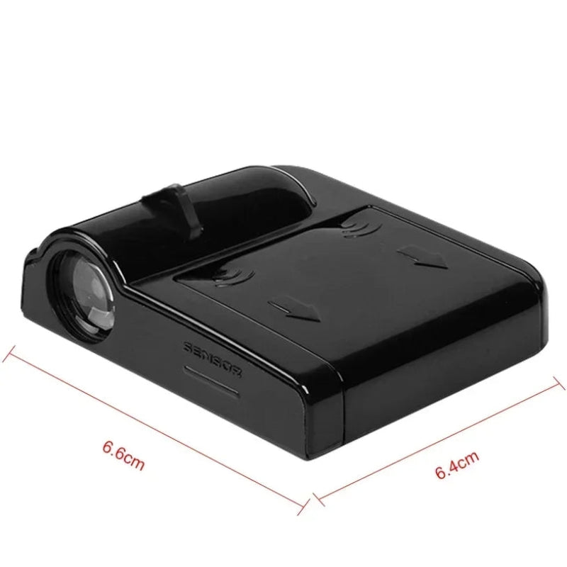 Projecteurs LED Porte Logo Renault RS GT Alpine - en situation - Becquet Voiture