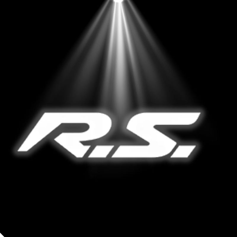 Projecteurs LED Porte Logo Renault RS GT Alpine - vue arrière - Becquet Voiture
