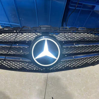 Projecteurs LED Porte Mercedes Logo HD Kit 2 - vue de profil - Becquet Voiture