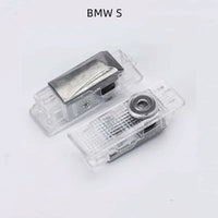 Projecteurs LED portière BMW 2x logo haute définition plug-and-play - en situation - Becquet Voiture