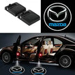 Projecteurs LED Sans Fil Porte Mazda Logo Kit 2