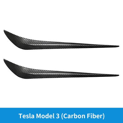 Protection d'Angle de Pare-Chocs Tesla Model 3 - en situation - Becquet Voiture