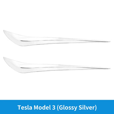 Protection d'Angle de Pare-Chocs Tesla Model 3 - vue de dessus - Becquet Voiture