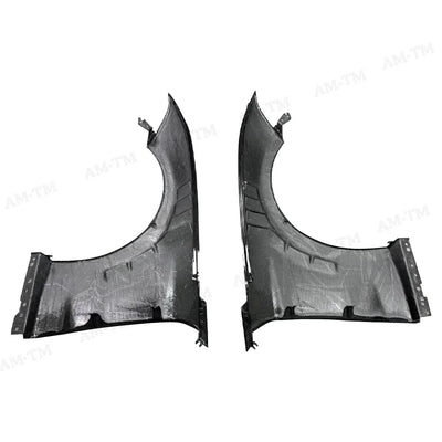Protection Pare-Chocs Avant Carbone Ford Mustang 2015-2022 - installé sur véhicule - Becquet Voiture