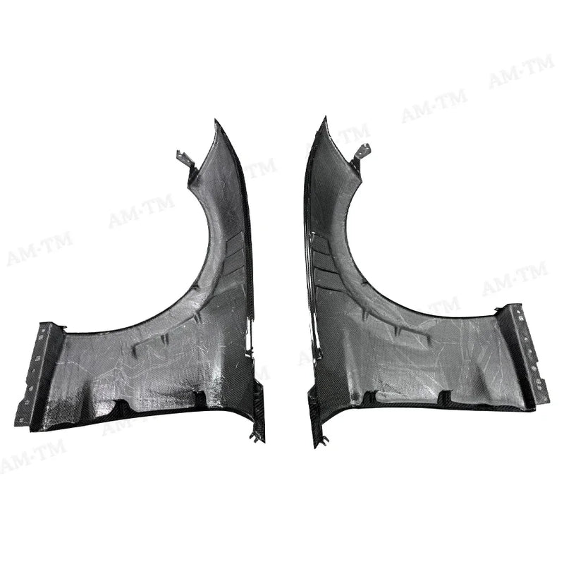 Protection Pare-Chocs Avant Carbone Ford Mustang 2015-2022 - installé sur véhicule - Becquet Voiture