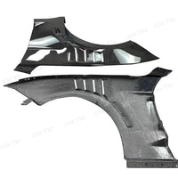 Protection Pare-Chocs Avant Carbone Ford Mustang 2015-2022 - vue arrière - Becquet Voiture
