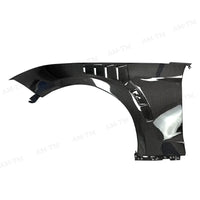 Protection Pare-Chocs Avant Carbone Ford Mustang 2015-2022 - vue de trois-quarts - Becquet Voiture