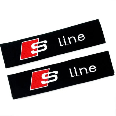 Protège-Ceinture Audi Confort Sport - vue arrière - Becquet Voiture