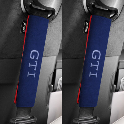 Protège Ceinture GTI Alcantara VW Golf 7 R - vue arrière - Becquet Voiture